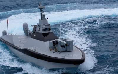 Türkiye’nin ilk silahlı insansız deniz aracı yerli silahıyla göreve başladı