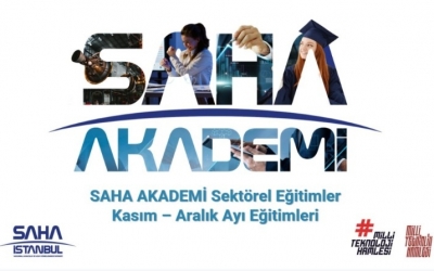 SAHA AKADEMİ Sektörel Eğitimler Kasım - Aralık Ayı Eğitimleri