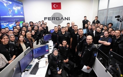 Milli uydu Fergani FGN-100-d2 uzayda