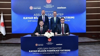 ASELSAN’ın Gaziantep fabrikası için imzalar atıldı