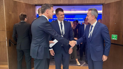 Savunma Sanayii Başkanı Görgün, NATO Genel Sekreteri Rutte ile görüştü