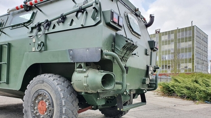 Yerli Üretim Sevk Sistemleri ile Zırhlı Askeri Kara Araçları Suda da Engel Tanımıyor