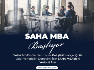 SAHA MBA 5. Dönem Kayıtları Başladı