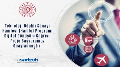 SAHA İstanbul firmamız Asartech’in Dijital Dönüşüm Çağrısı Projesi Onaylandı