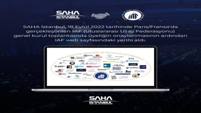 SAHA İstanbul IAF web sayfasında
