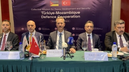 Türk savunma sanayisi temsilcileri Mozambik medyasıyla bir araya geldi