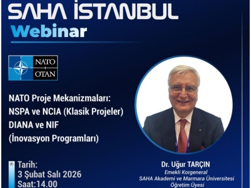 SAHA İstanbul’dan NATO Webinarı