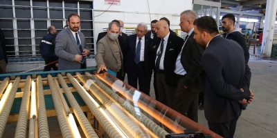 Firmamız Salt Cam\'ın üretim tesislerini ziyaret ettik
