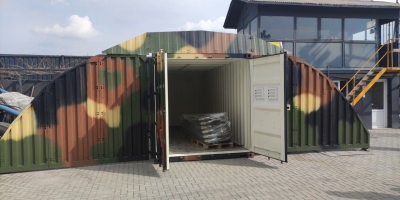 Koyuncu çelik firmasının yerli üretim modüler toprak örtülü depo üretim tesislerini ziyaret ettik