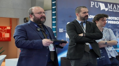 1.400 Kilometre Mesafeden Canlı Uydu Haberleşme Gösterimi